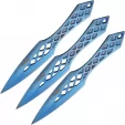 Albainox Throwing Knife Set Blue - ABX32219