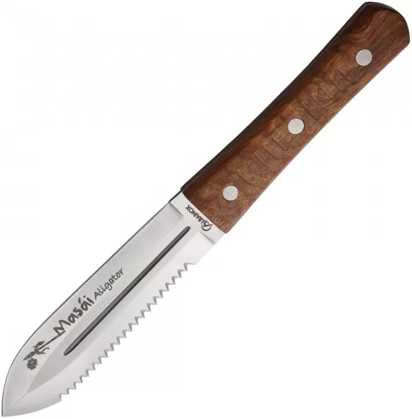 Albainox Masai Alligator Fixed Blade knives ABX32605