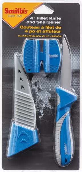 Smiths Fillet Knife and Sharpener 4in sharpeners AC50897
