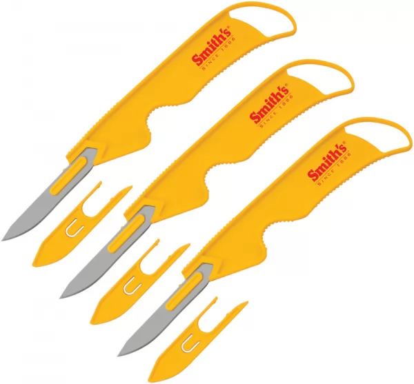 Smiths Field Skinning Knives 3 Pack sharpeners AC50901