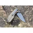 Smiths Battle Plan Linerlock Tan sharpeners AC50995