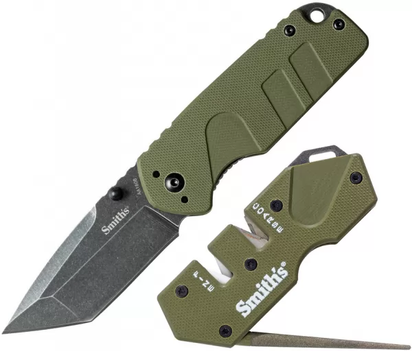Smiths Campaign Linerlock PP1 Combo sharpeners AC50999