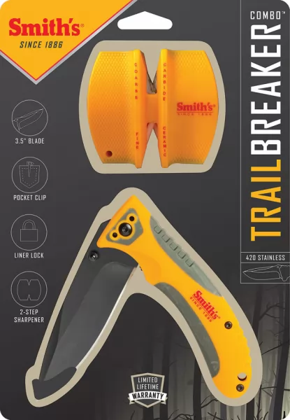 Smiths Trail Breaker Linerlock Combo sharpeners AC51015
