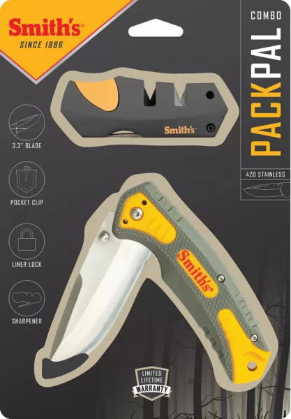 Smiths Pack Pal Linerlock Combo sharpeners AC51018