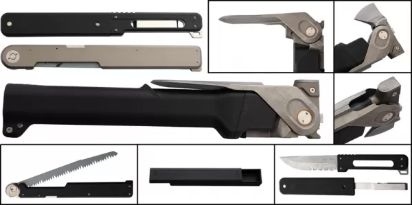 ACLIM8 COMBAR PRO Titanium Serrated ACLFG008