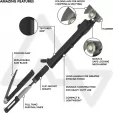 ACLIM8 COMBAR PRO Foldaxe ACLFG023