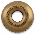 AuCon Smiley Bead Bronze ACN005Z
