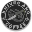 AuCon Knives and Coffee Patch Ti - ACN800203