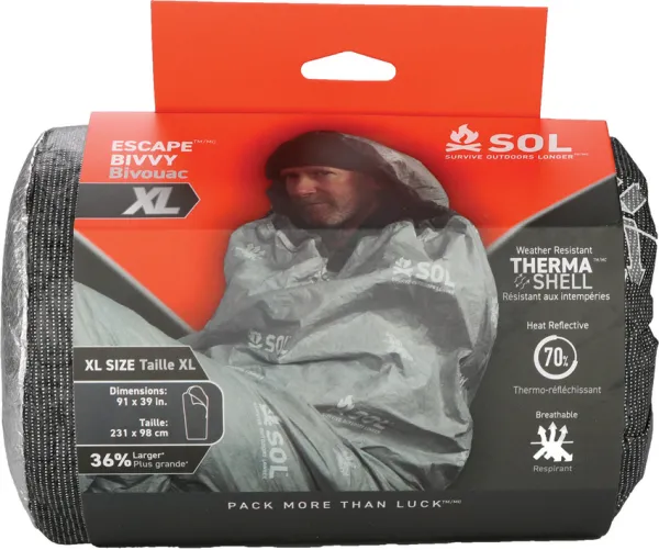 Adventure Medical SOL Escape Bivvy XL with Hood outdoor gear AD01401237