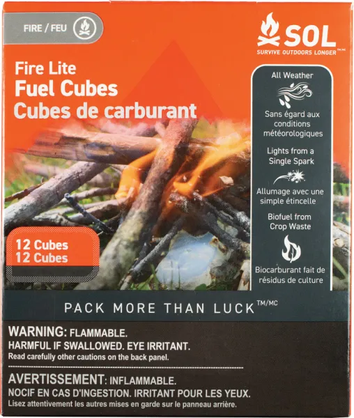 Adventure Medical SOL Fire Lite Fuel Cubes outdoor gear AD01401239