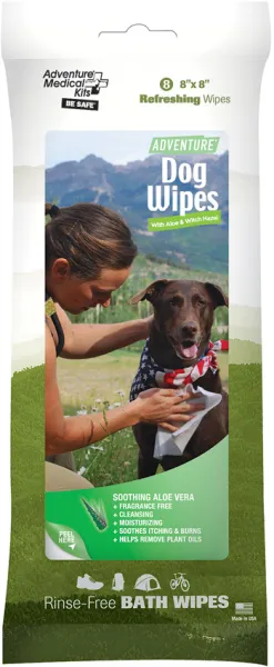 Adventure Medical Adventure Dog Wipes outdoor gear AD0308