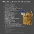 Adventure Medical MOLLE Bag Trauma Kit 2.0 outdoor gear AD20640304