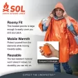 Adventure Medical Heat Reflective Poncho outdoor gear AD6001