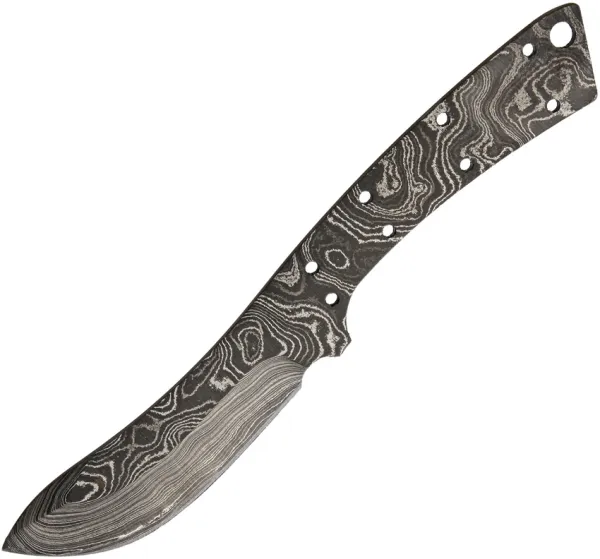 Alabama Damascus Steel Damascus Knife Blade ADS032