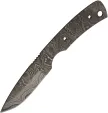 Alabama Damascus Steel Damascus Knife Blade - ADS046