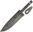Alabama Damascus Steel Damascus Knife Blade - ADS074