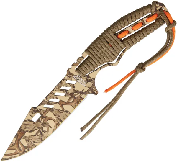 American Hunter Camo Fixed Blade knives AH006