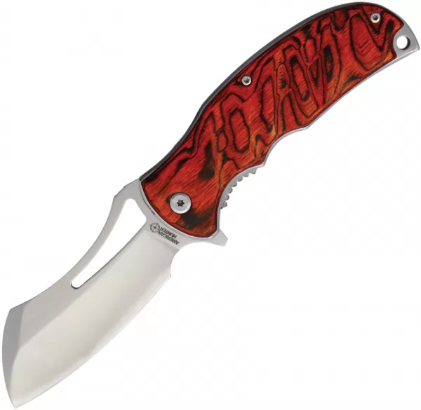 American Hunter Linerlock A-O Pakkawood knives AH022
