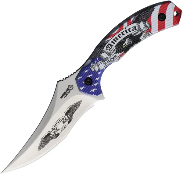 American Hunter 250th Anniversary Fixed Blade knives AH042