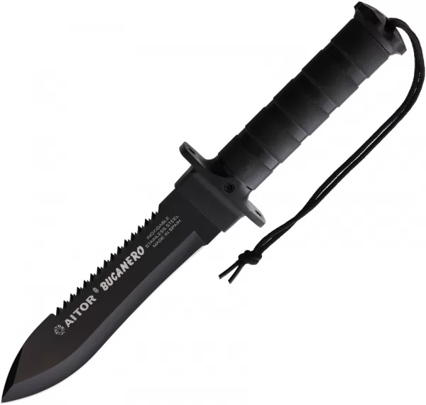 Aitor Bucanero Fixed Blade Blk-Blk knives AI16201B