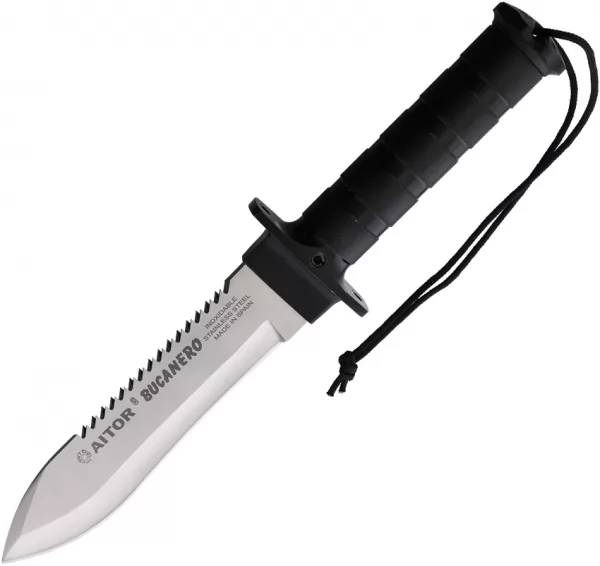 Aitor Bucanero Fixed Blade Black knives AI16201BW