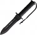 Aitor Bucanero Fixed Blade Blk/Blk - AI16201B