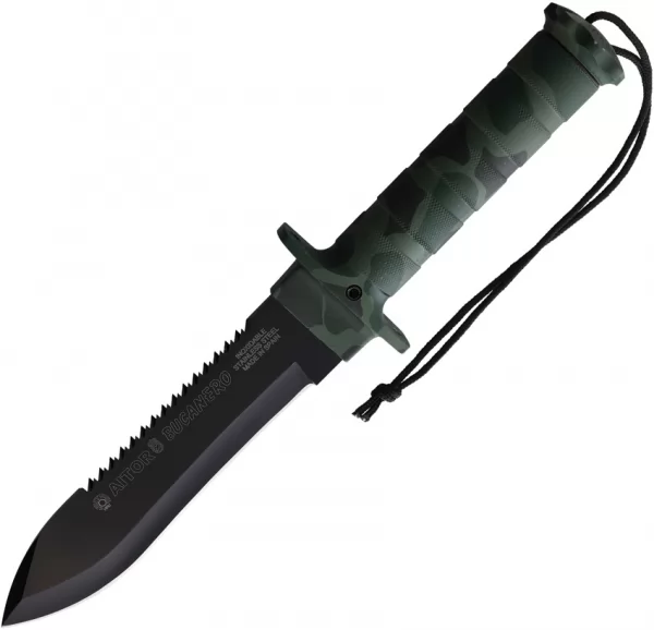 Aitor Bucanero Fixed Blade Camo knives AI16201C