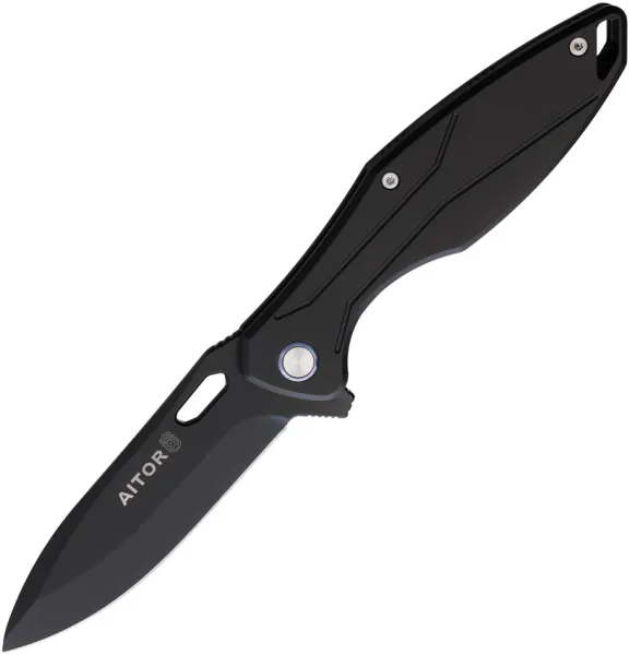 Aitor Omerta Framelock Blackout knives AI291295B