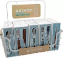 Akinod Metal and Wood Display Basket - AKI000043
