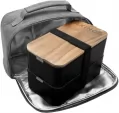 Akinod Bento Lunch Bag Gray - AKI000045