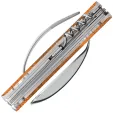 Akinod 13H25 Folding Cutlery Set Org AKI02M00016