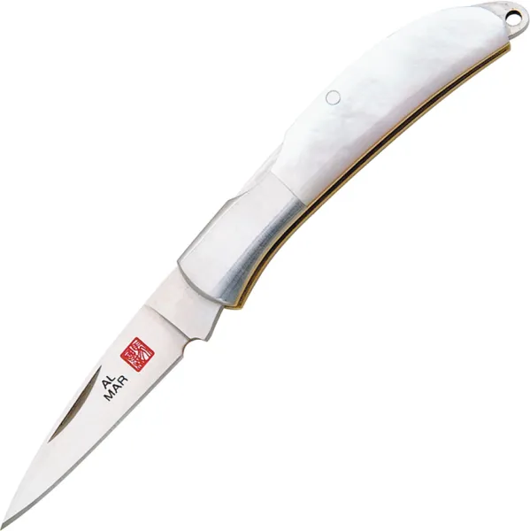 Al Mar Osprey Mother of Pearl Front Lock Pouch AM1001P