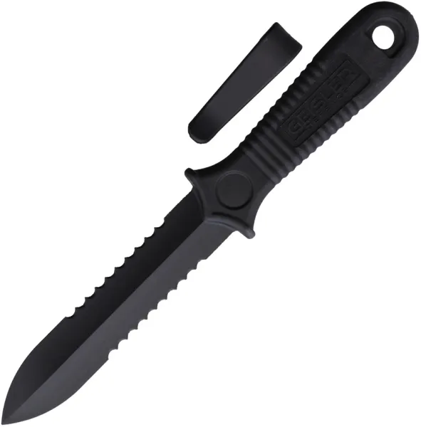 AMG Corp Long Kobe Boot Knife Black AMG5511