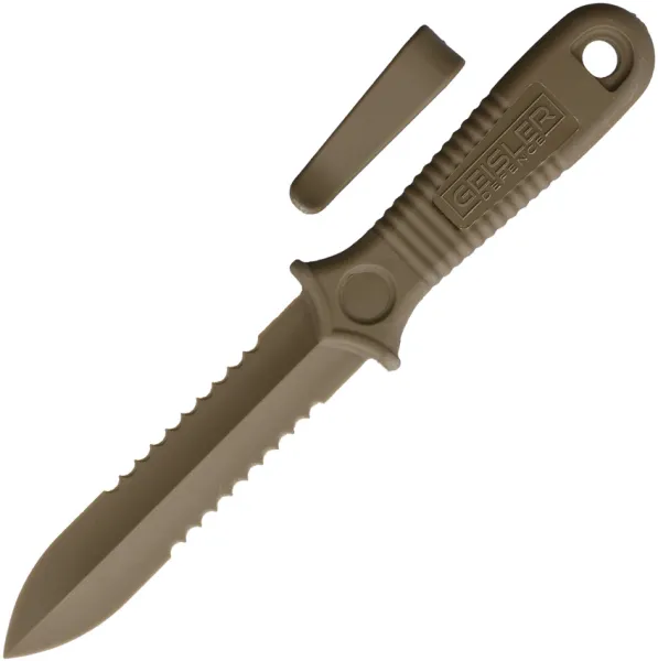 AMG Corp Short Kobe Boot Knife FDE AMG5559