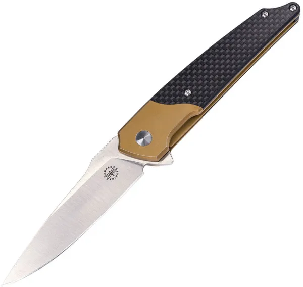 Amare Pocket Peak Linerlock Gold AMR201802