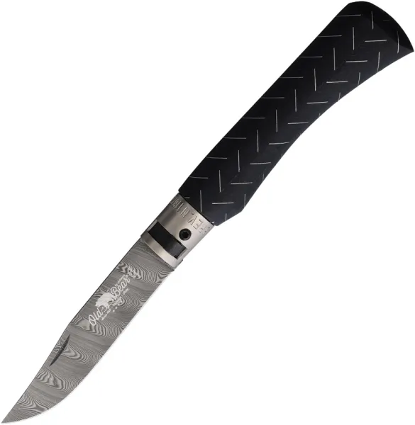 Old Bear Medium Bolster Lock Damascus ANT930519NHK