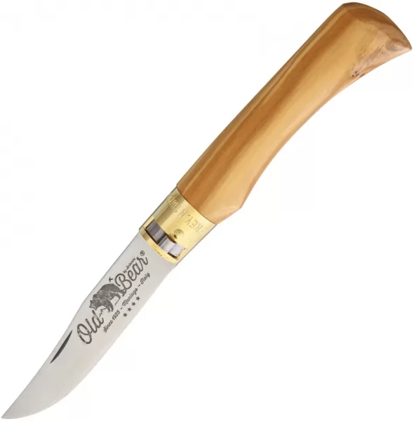 Old Bear Large Folder Olive Wood ANT930721LU
