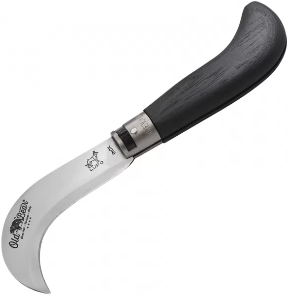 Old Bear Pruning Knife Black Wood ANT974721MNK