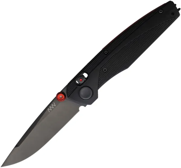 Acta Non Verba Knives A100 A Lock BBlk-Red ANVA100019