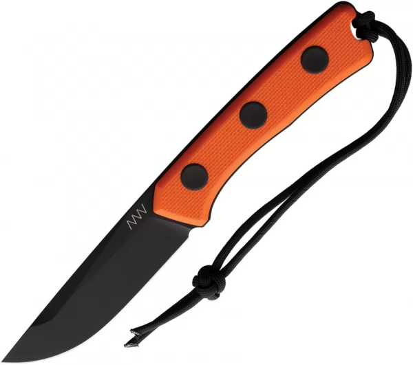 Acta Non Verba Knives P200 Fixed Blade Orange DLC ANVP200019