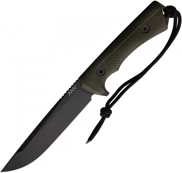 Acta Non Verba Knives P300 Fixed Blade Blk-OD ANVP300055