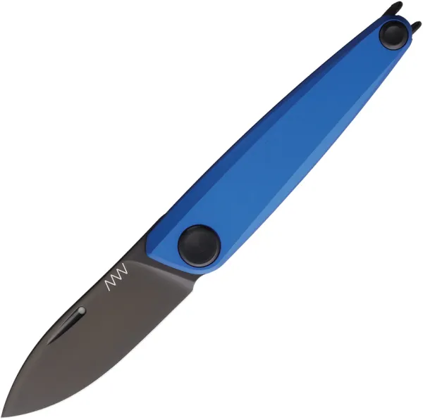 Acta Non Verba Knives Z050 Slip Joint Blue DLC ANVZ050015
