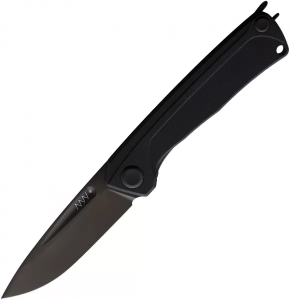 Acta Non Verba Knives Z200 Linerlock Black DLC ANVZ200018