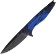Acta Non Verba Knives Z300 Linerlock DLC Deco Blue - ANVZ300073