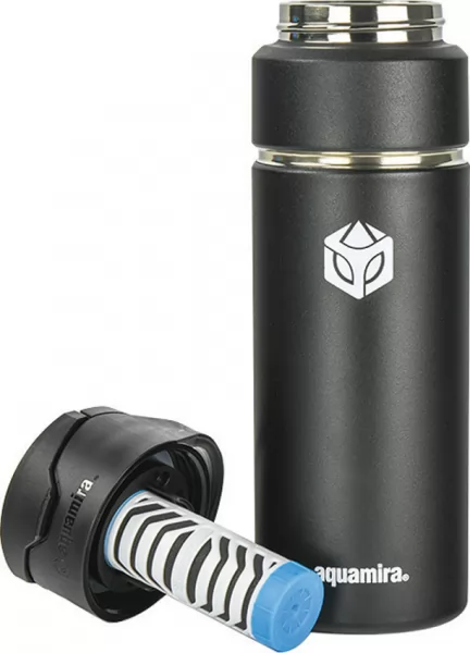 Aquamira Shift Bottle Black 24oz knives AQ67601