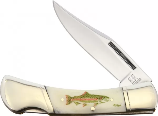 Alaska Scrimshaw Connection Salmon Lockback ASC4