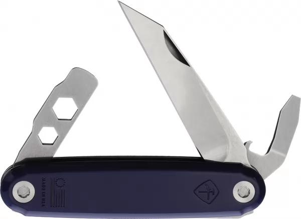 American Service Knife The Iron Sides Folder Seax ASK004BL