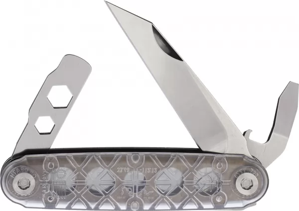 American Service Knife The Iron Sides Folder Seax Clr ASK004CLR
