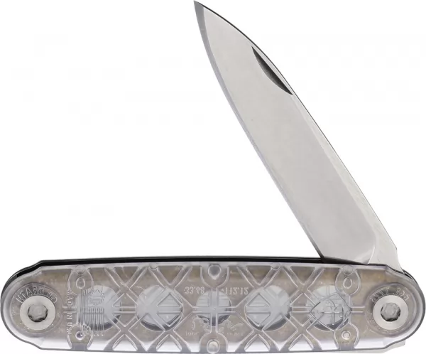 American Service Knife The ONE Folder Clear ASKONECLR
