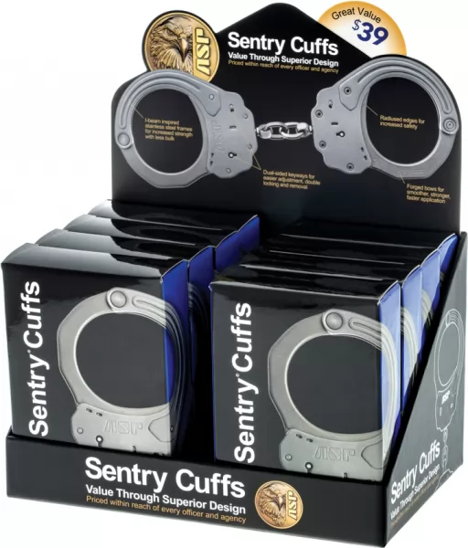 ASP Sentry Handcuff 8pc Display self defense ASP81934